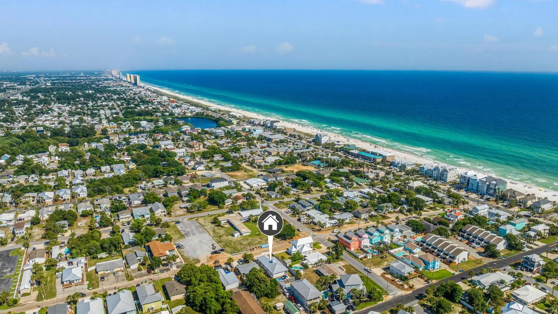Charming 3/2 Beach House W/ Pool & Golf Cart Included - 1 Min Walk To Beach Panama City Beach 0*,
