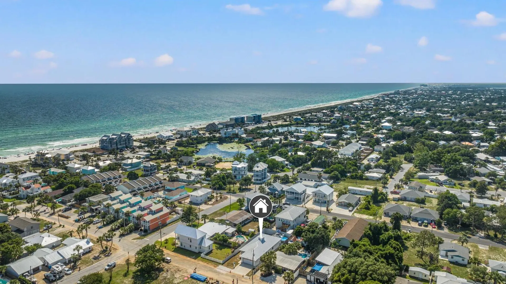 Σπίτι διακοπών Charming 3/2 Beach House W/ Pool & Golf Cart Included - 1 Min Walk To Beach Panama City Beach