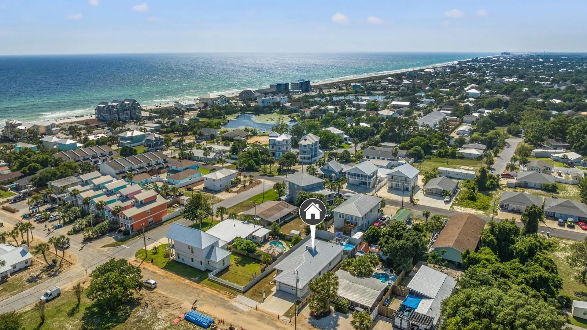 Charming 3/2 Beach House W/ Pool & Golf Cart Included - 1 Min Walk To Beach Panama City Beach 0*,  Ηνωμένες Πολιτείες της Αμερικής