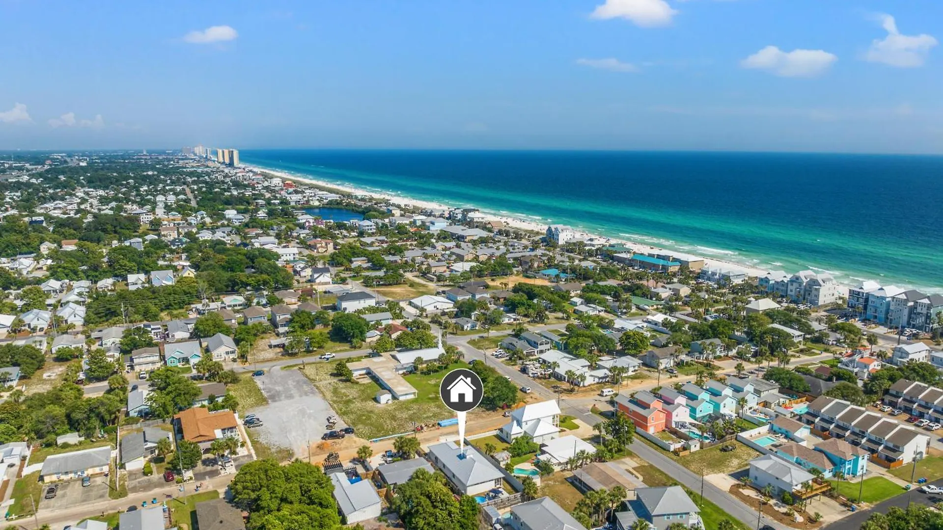 Σπίτι διακοπών Charming 3/2 Beach House W/ Pool & Golf Cart Included - 1 Min Walk To Beach Panama City Beach