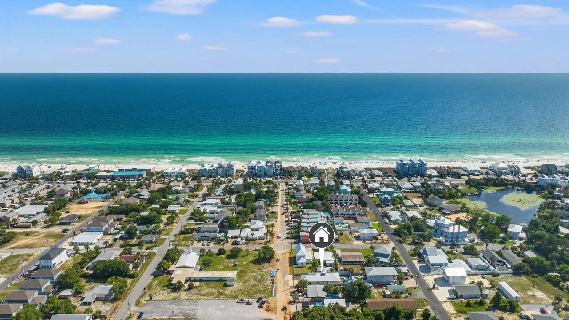 Charming 3/2 Beach House W/ Pool & Golf Cart Included - 1 Min Walk To Beach Panama City Beach 0*,